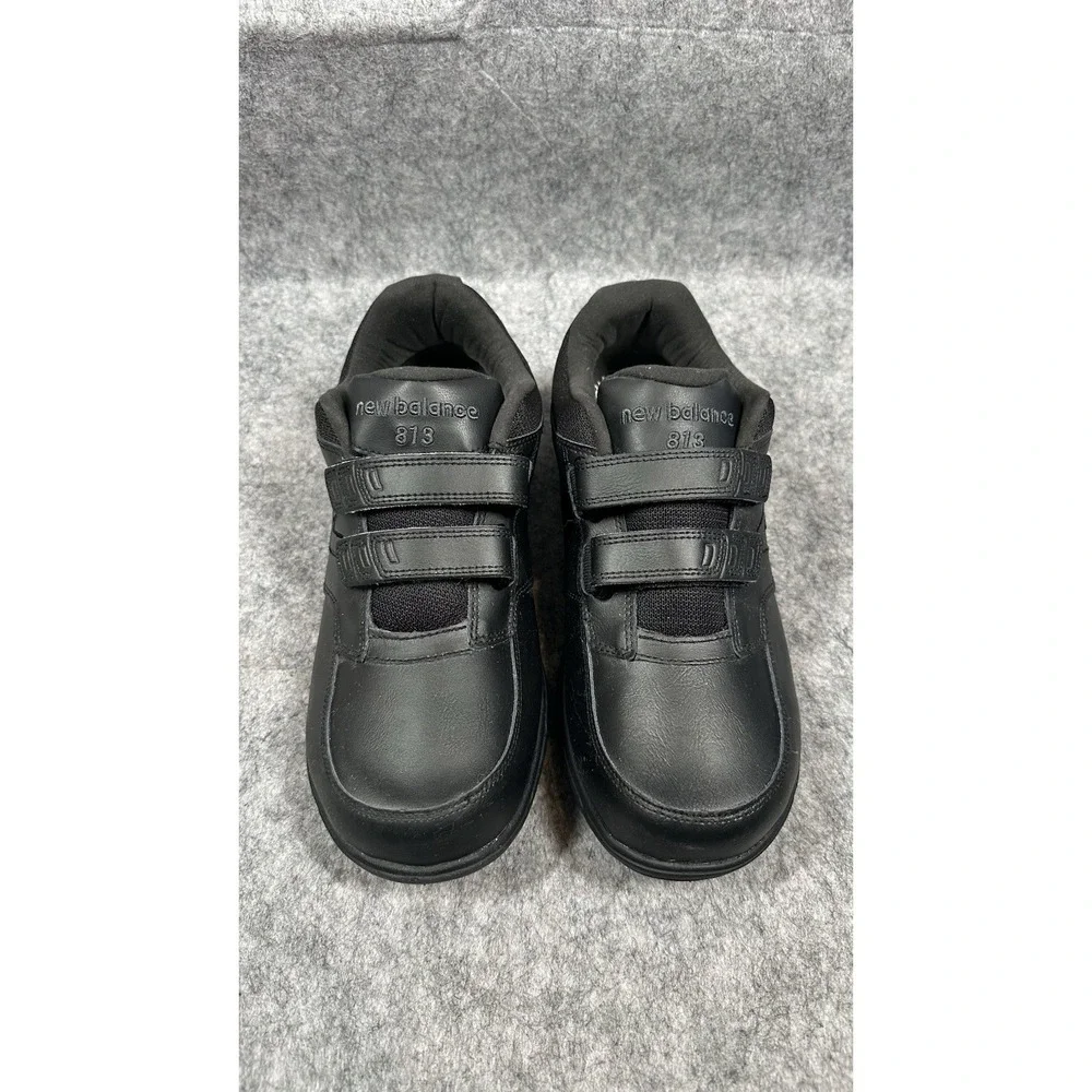 New Balance 813 Sneakers Comfort Walking Shoes Hook & Loop Men's 10 4E Black